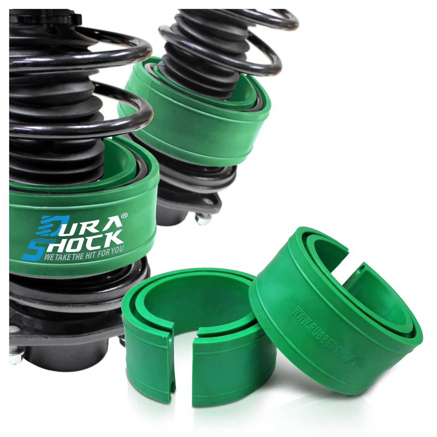 Coil Spring Spacer Set for Front & Rear Suspension Adjustable Load Series