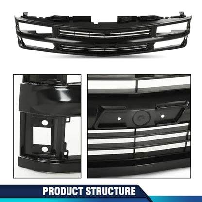 PIT66 Chevy Silverado Grille 4511
