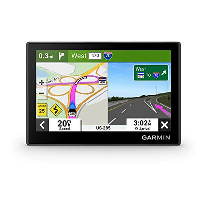 5" GPS Navigator with Touchscreen Maps & Driver Alerts