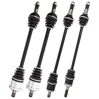 Front & Rear CV Axle Driveshaft Set for Maverick 1000 2014–2015