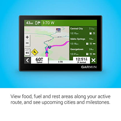 5" GPS Navigator with Touchscreen Maps & Driver Alerts