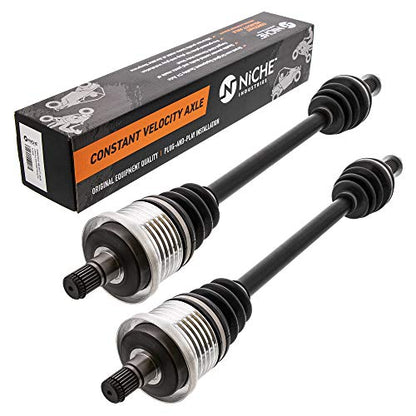 Front & Rear CV Axle Driveshaft Set for Maverick 1000 2014–2015