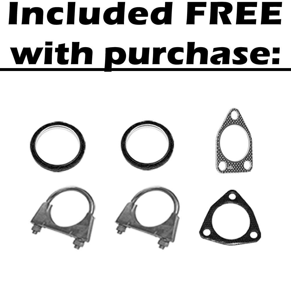 Direct Fit Exhaust System Kit with Mufflers & Catalytic Converter for TL 3.2L 1999–2003