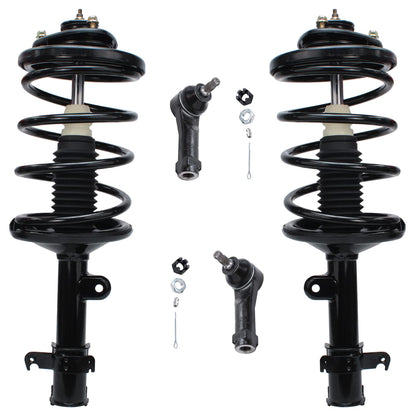 Front & Rear Suspension Kit with Struts Control Arms & Tie Rods for Camaro 2011–2012
