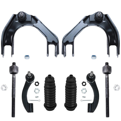 8-Piece Front Suspension Kit with Control Arms Ball Joints & Sway Bar Links for 2WD