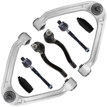 8-Piece Front Suspension Kit with Control Arms Ball Joints & Sway Bar Links for 2WD