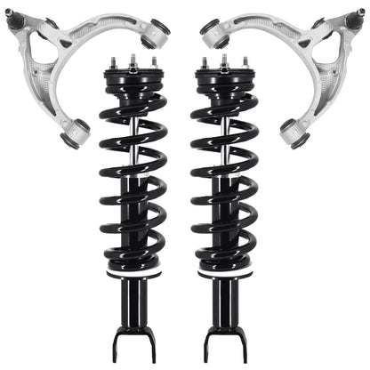 Front & Rear Suspension Kit with Struts Control Arms & Tie Rods for Camaro 2011–2012