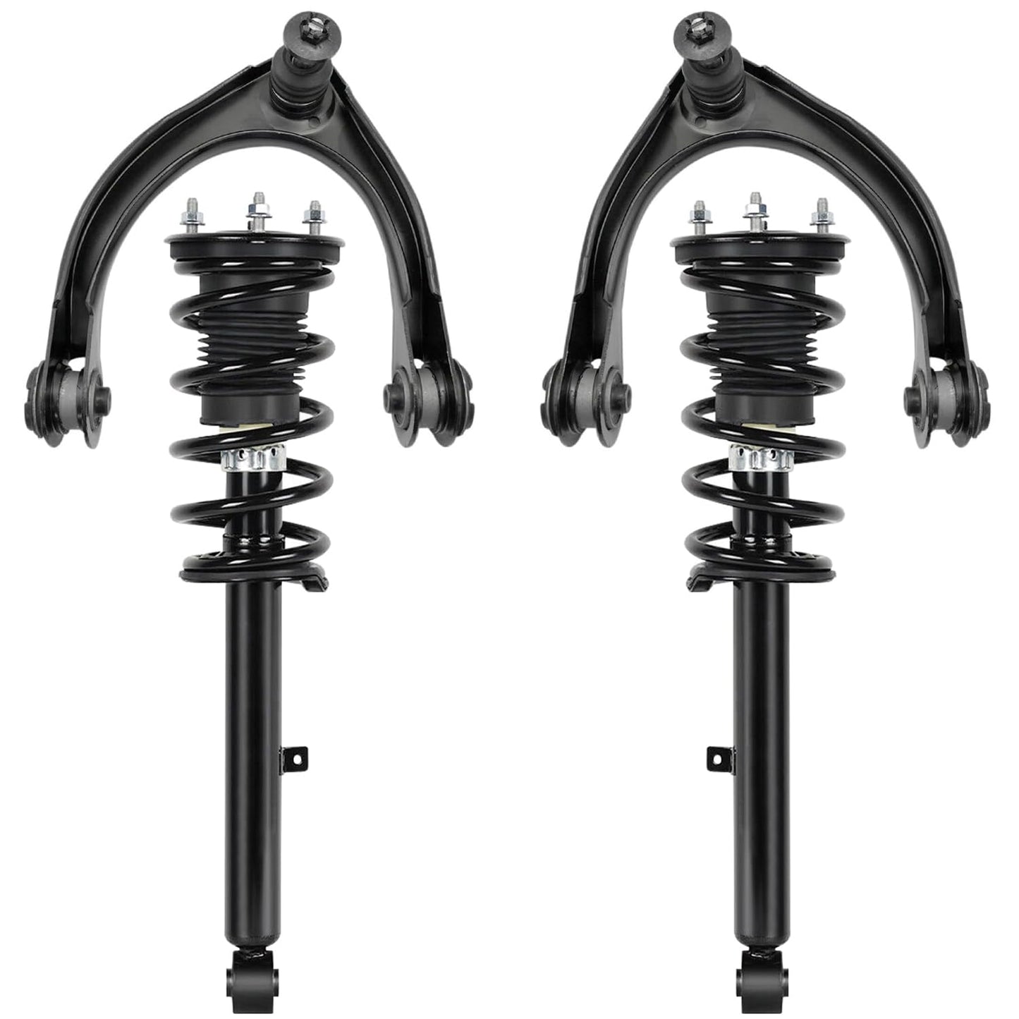 Front & Rear Suspension Kit with Struts Control Arms & Tie Rods for Camaro 2011–2012