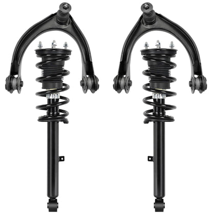 Front & Rear Suspension Kit with Struts Control Arms & Tie Rods for Camaro 2011–2012