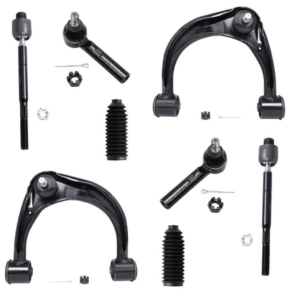 8-Piece Front Suspension Kit with Control Arms Ball Joints & Sway Bar Links for 2WD