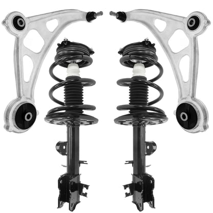 Front & Rear Suspension Kit with Struts Control Arms & Tie Rods for Camaro 2011–2012