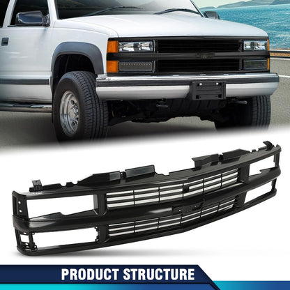 PIT66 Chevy Silverado Grille 4511