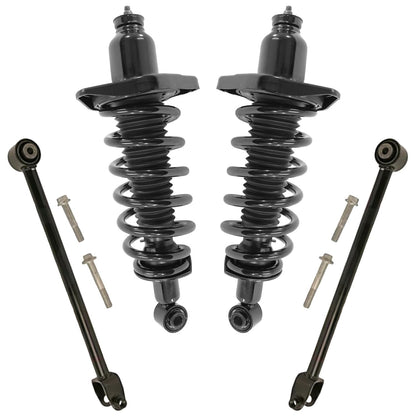 Front & Rear Suspension Kit with Struts Control Arms & Tie Rods for Camaro 2011–2012