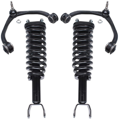 Front & Rear Suspension Kit with Struts Control Arms & Tie Rods for Camaro 2011–2012