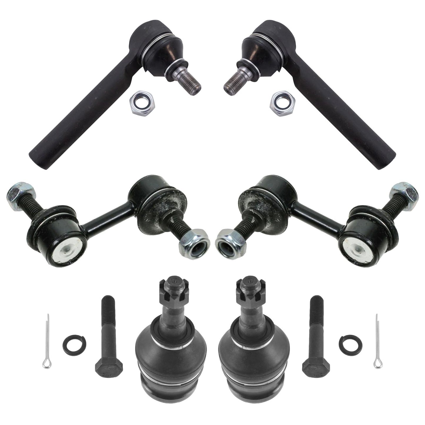 TRQ Steering & Suspension Kit - PRDVL04963
