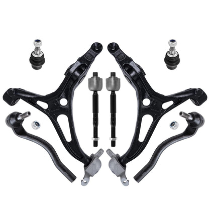 8-Piece Front Suspension Kit with Control Arms Ball Joints & Sway Bar Links for 2WD