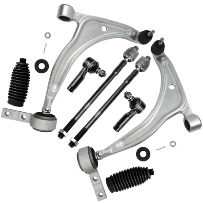8-Piece Front Suspension Kit with Control Arms Ball Joints & Sway Bar Links for 2WD