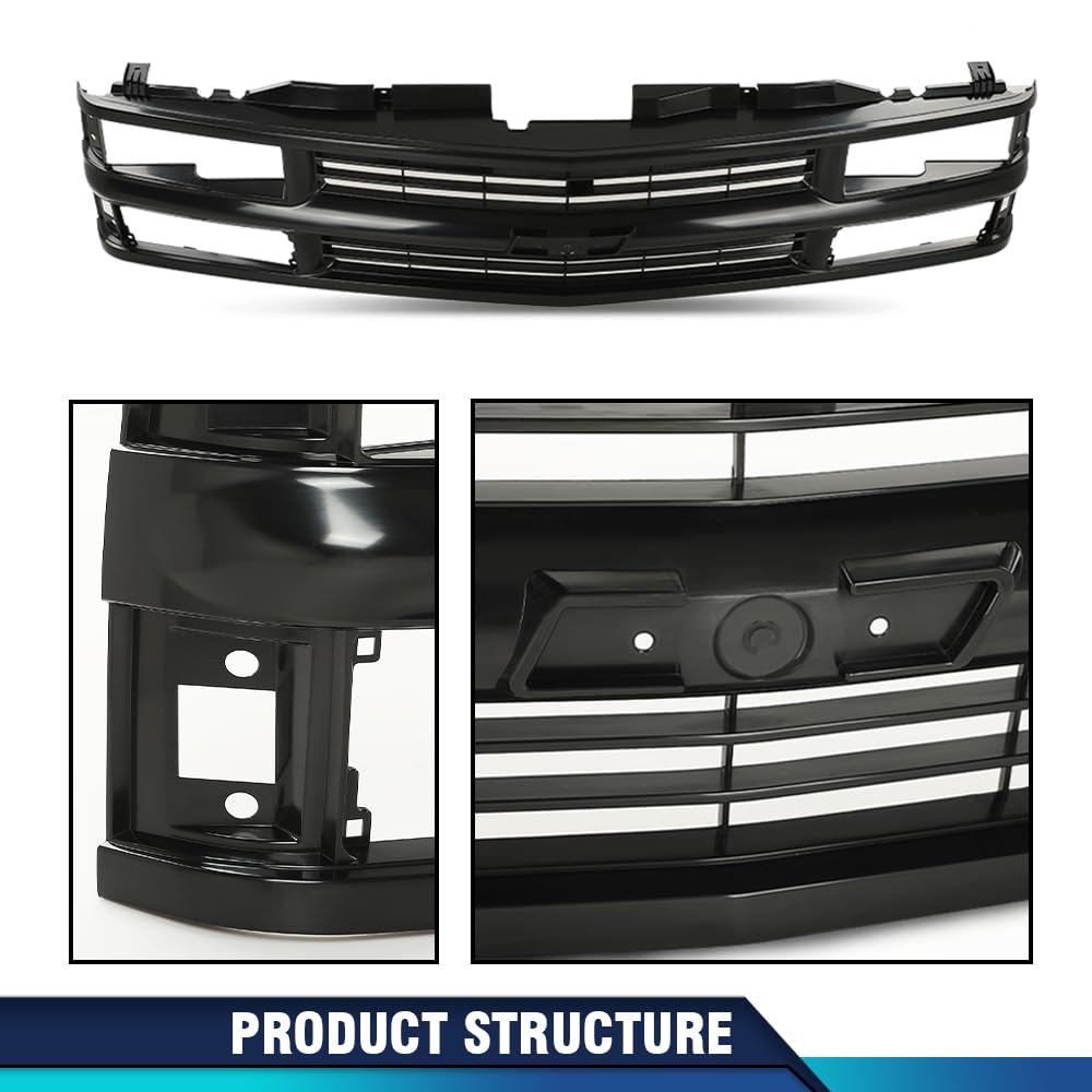 PIT66 Chevy Silverado Grille 4511