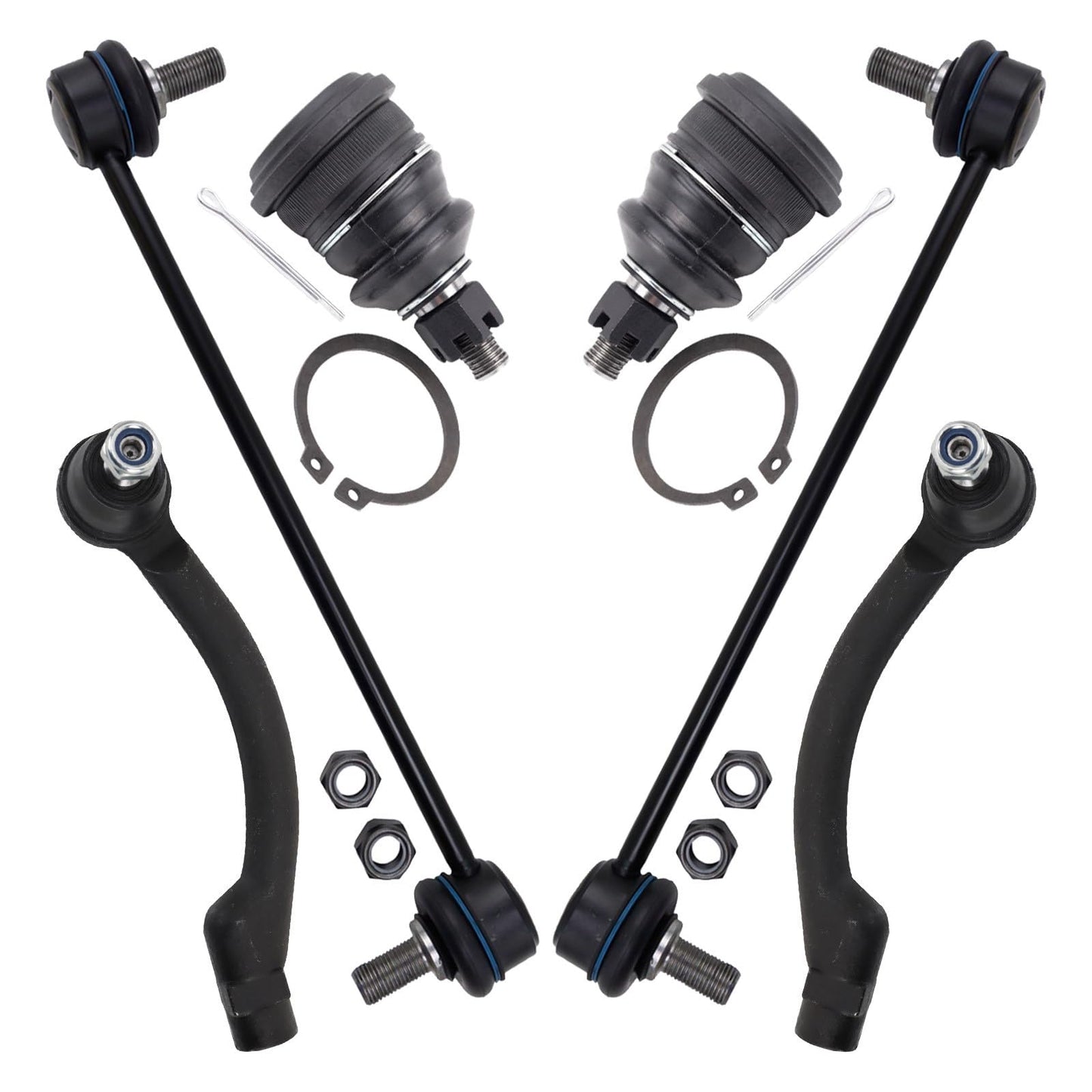 TRQ Steering & Suspension Kit - PRDVL04963