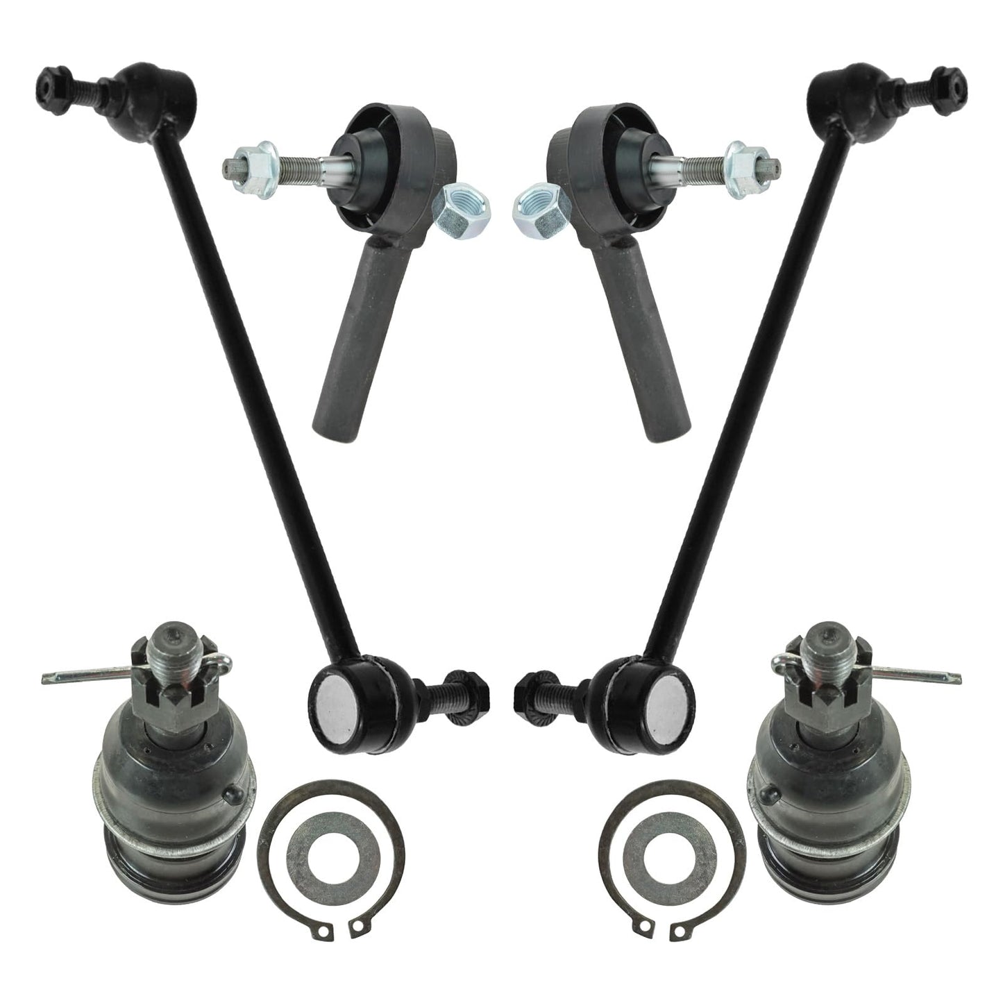 TRQ Steering & Suspension Kit - PRDVL04963