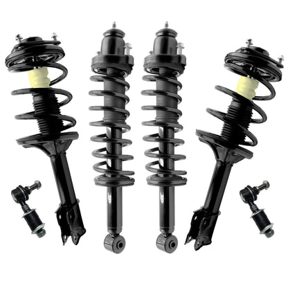 Front & Rear Suspension Kit with Struts Control Arms & Tie Rods for Camaro 2011–2012