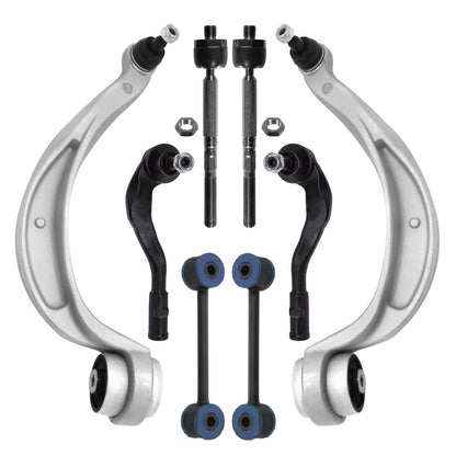 8-Piece Front Suspension Kit with Control Arms Ball Joints & Sway Bar Links for 2WD