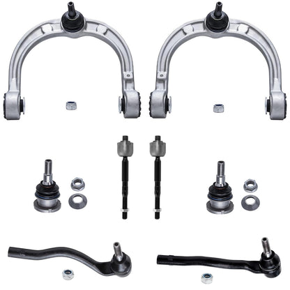 8-Piece Front Suspension Kit with Control Arms Ball Joints & Sway Bar Links for 2WD