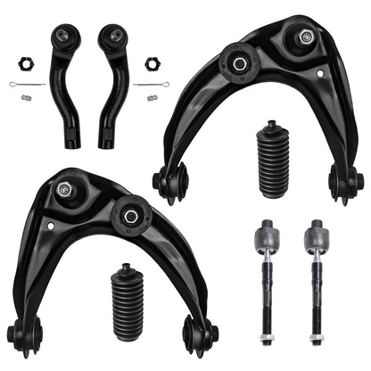 8-Piece Front Suspension Kit with Control Arms Ball Joints & Sway Bar Links for 2WD
