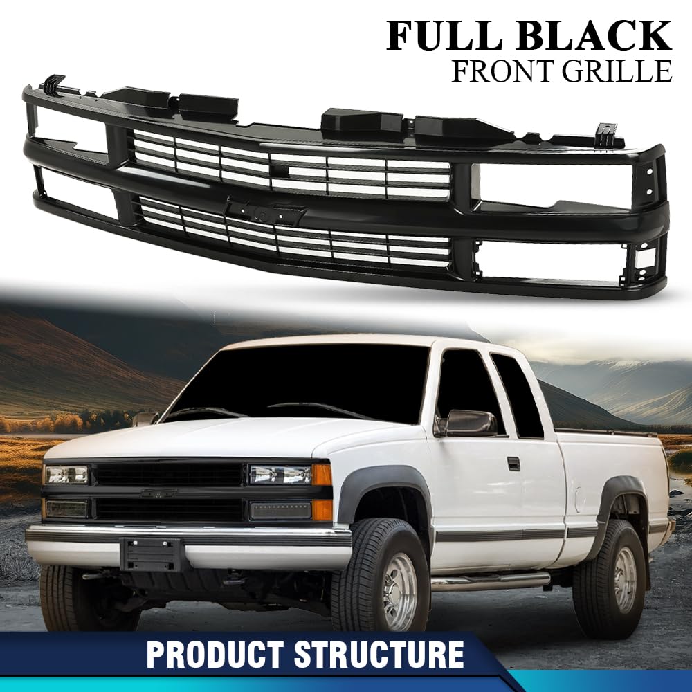 PIT66 Chevy Silverado Grille 4511