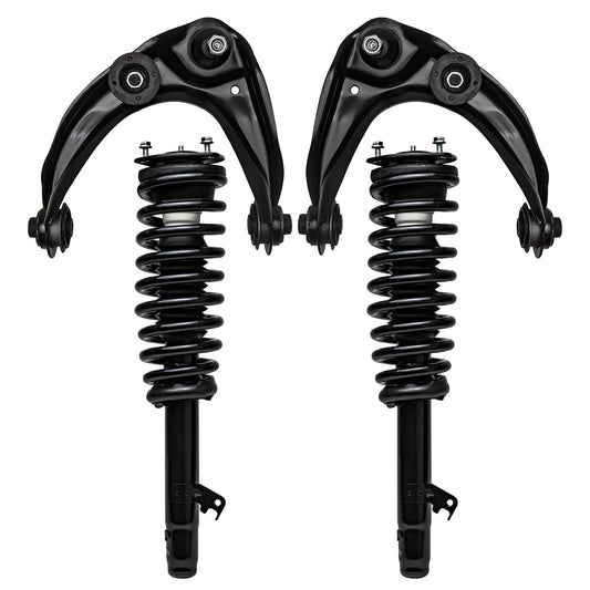 Front & Rear Suspension Kit with Struts Control Arms & Tie Rods for Camaro 2011–2012
