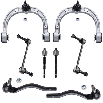 8-Piece Front Suspension Kit with Control Arms Ball Joints & Sway Bar Links for 2WD