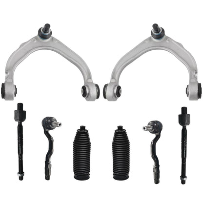 8-Piece Front Suspension Kit with Control Arms Ball Joints & Sway Bar Links for 2WD