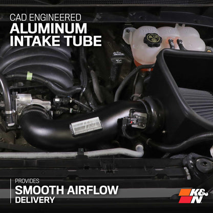 Cold Air Intake System: High-Flow Cotton Filter