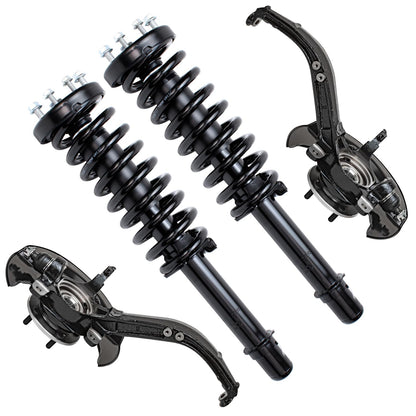 Front & Rear Suspension Kit with Struts Control Arms & Tie Rods for Camaro 2011–2012