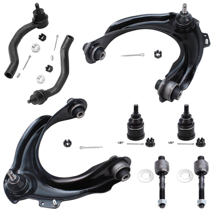 8-Piece Front Suspension Kit with Control Arms Ball Joints & Sway Bar Links for 2WD