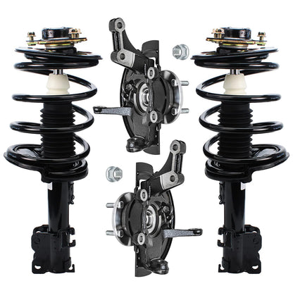 Front & Rear Suspension Kit with Struts Control Arms & Tie Rods for Camaro 2011–2012