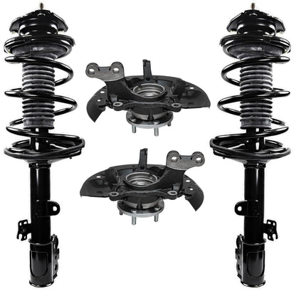 Front & Rear Suspension Kit with Struts Control Arms & Tie Rods for Camaro 2011–2012