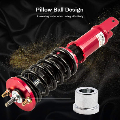 Adjustable Coilover Suspension Kit 24-Way for Civic CRX Integra 1988–2001
