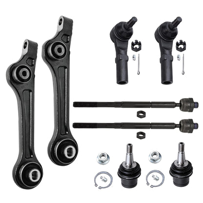 8-Piece Front Suspension Kit with Control Arms Ball Joints & Sway Bar Links for 2WD