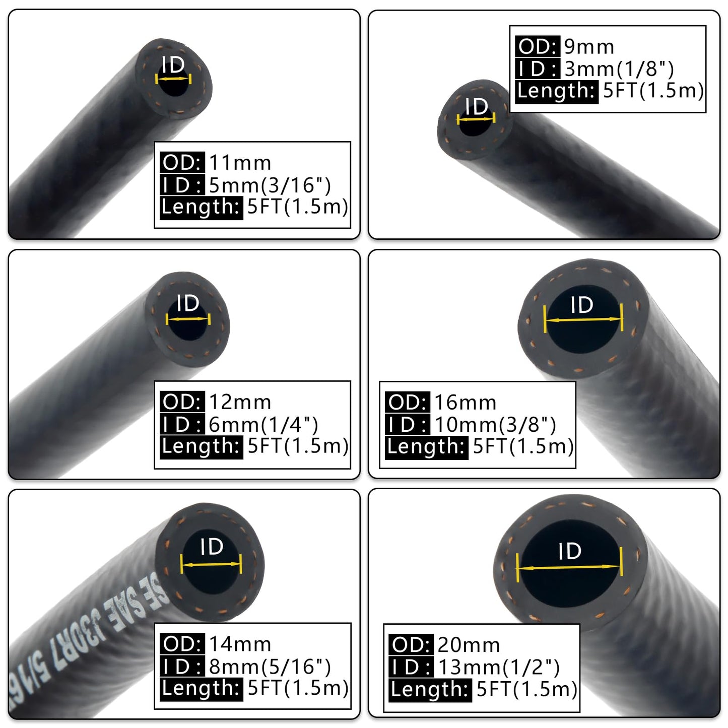 Shineyoo Fuel Line Hose
