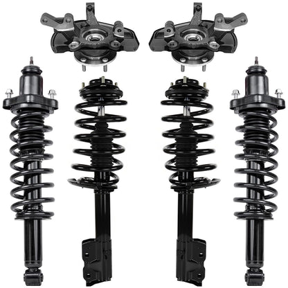 Front & Rear Suspension Kit with Struts Control Arms & Tie Rods for Camaro 2011–2012