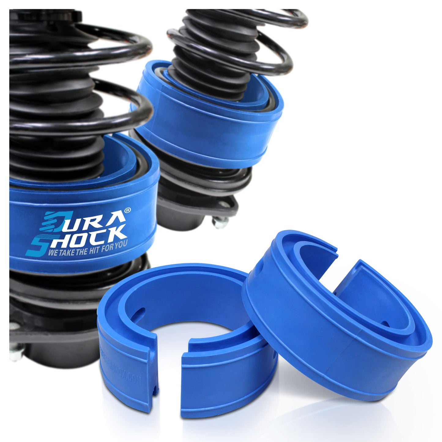 Coil Spring Spacer Set for Front & Rear Suspension Adjustable Load Series