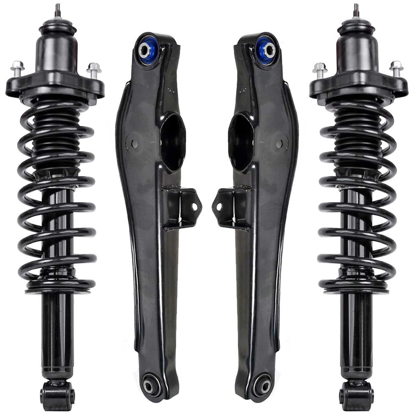 Front & Rear Suspension Kit with Struts Control Arms & Tie Rods for Camaro 2011–2012