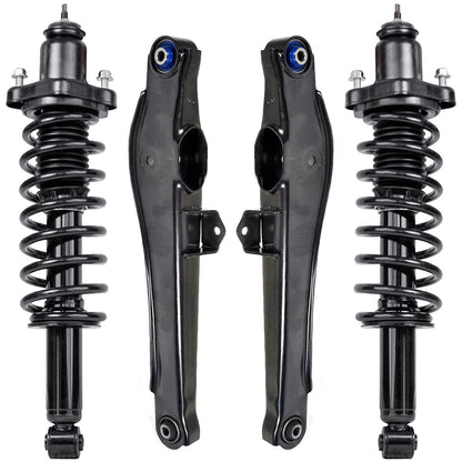 Front & Rear Suspension Kit with Struts Control Arms & Tie Rods for Camaro 2011–2012