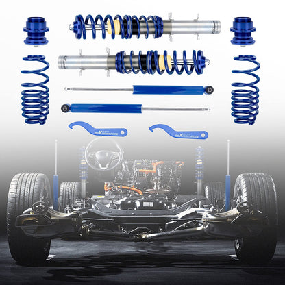 Height Adjustable Coilover Suspension Kit for Golf Jetta Beetle FWD 1997–2010