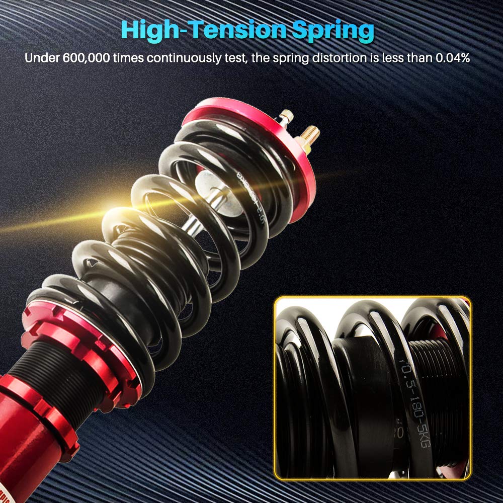 Adjustable Coilover Suspension Kit 24-Way for Civic CRX Integra 1988–2001