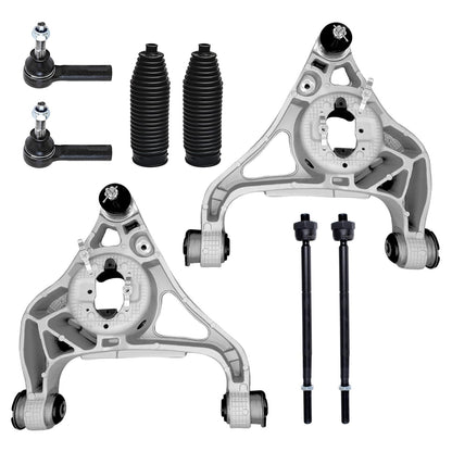8-Piece Front Suspension Kit with Control Arms Ball Joints & Sway Bar Links for 2WD