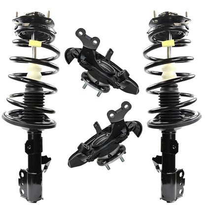 Front & Rear Suspension Kit with Struts Control Arms & Tie Rods for Camaro 2011–2012