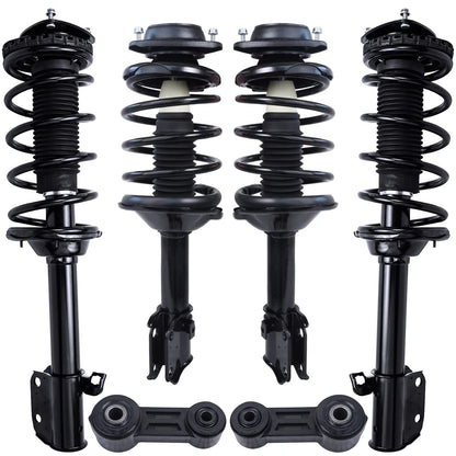 Front & Rear Suspension Kit with Struts Control Arms & Tie Rods for Camaro 2011–2012