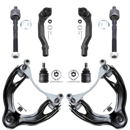 8-Piece Front Suspension Kit with Control Arms Ball Joints & Sway Bar Links for 2WD